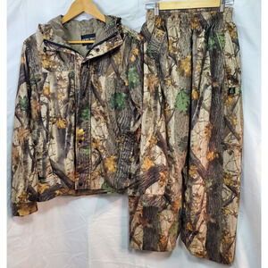 Rivers West 2pc Mens S Advanced Waterproof Widow Maker Camo hunting set Outdoors